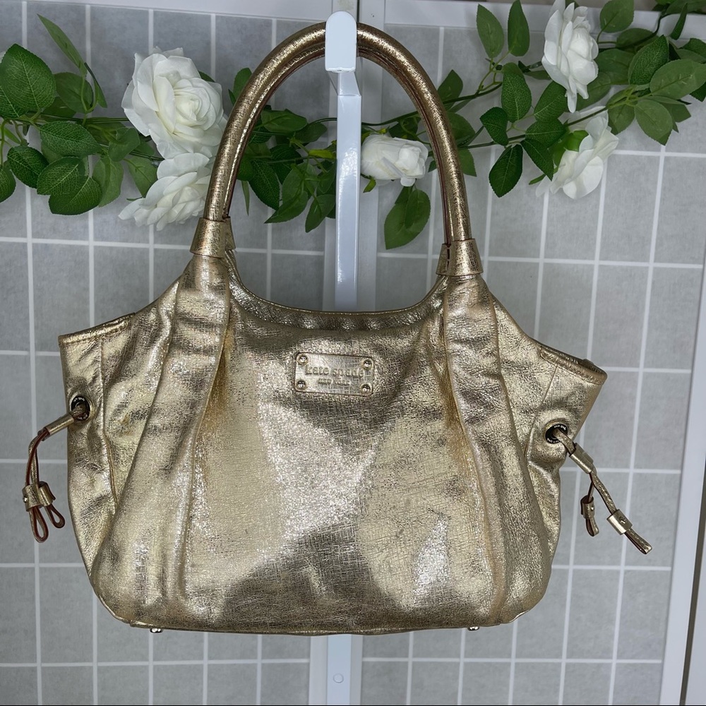 Kate Spade Women’s Gold Metallic Handbag